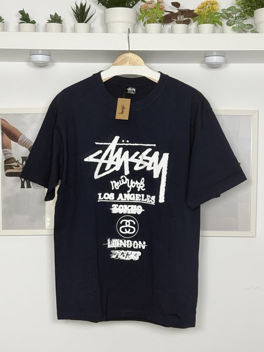 Tricou Stussy albastru