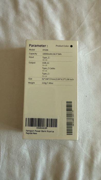 Baterie externa 10.000 mAh