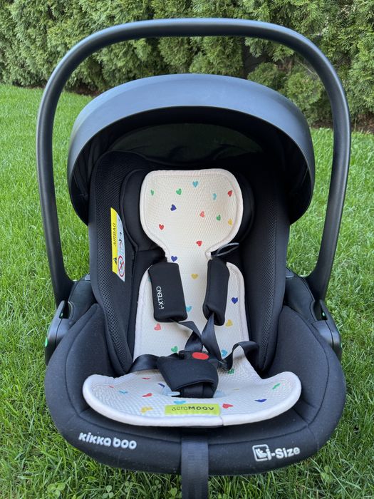 Стол за кола Kikkaboo i-xtend + isofix база + подложка aeromoov