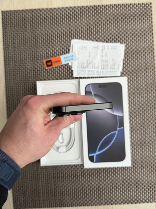 24М ГАР! 512Gb*ЛИЗИНГ* iPhone 16 Pro Max Black Titanium / Гаранция