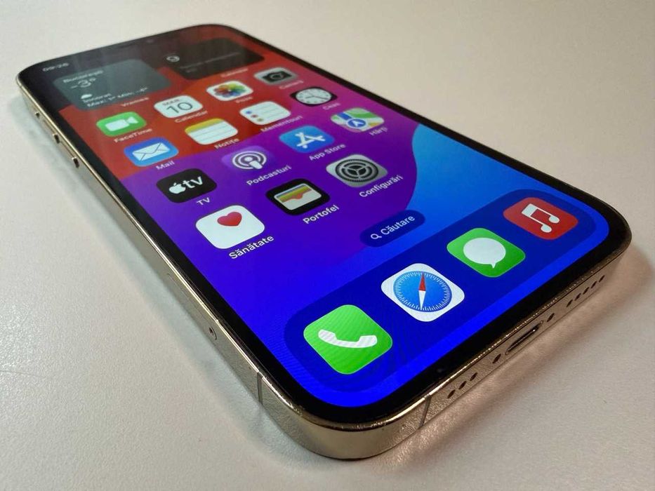 Apple / iPhone 12 Pro 128 Gb / Gold / 100% Acumulatorul