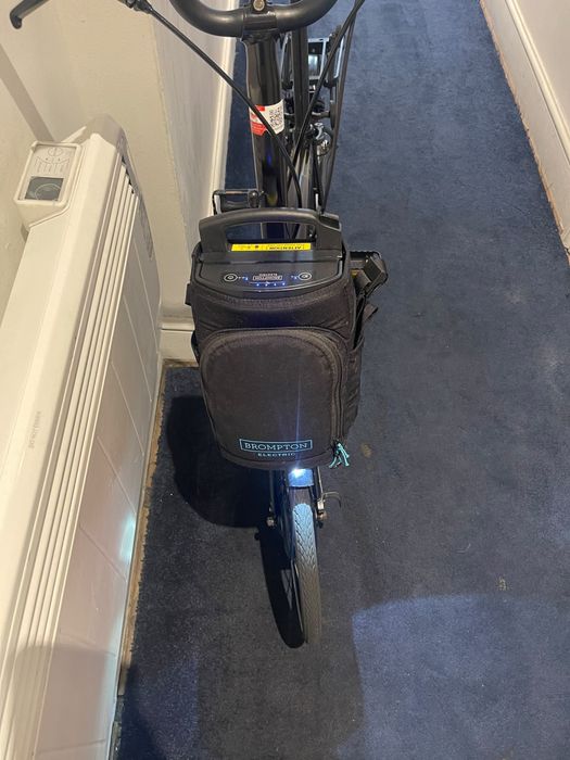 Bicicleta electrica brompton 2 viteze an 2020,neagra sidef