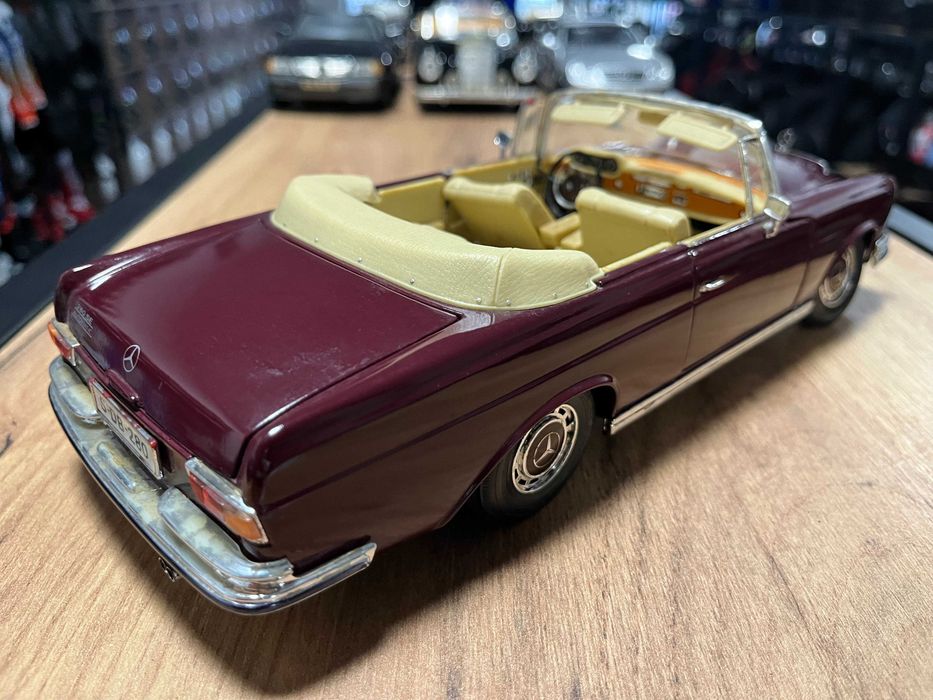 MAISTO  колекционерски модел MERCEDES 280SE ROADSTER 1966 г.  1:18