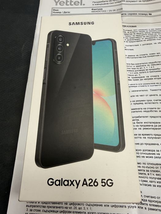 Samsung Galaxy A26 5G 128gb / чисто нов с гаранция