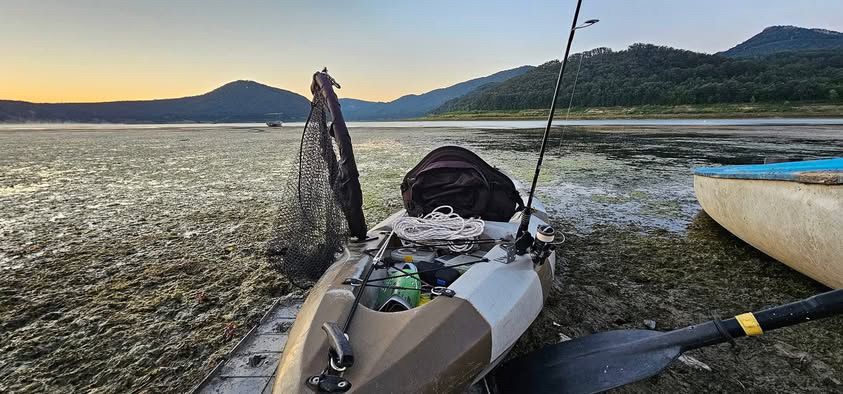 Риболовен Каяк - Камуфлаж