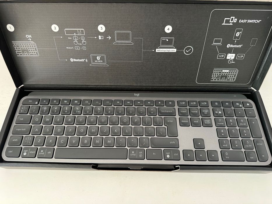 Безжична клавиатура Logitech MX Keys Advanced