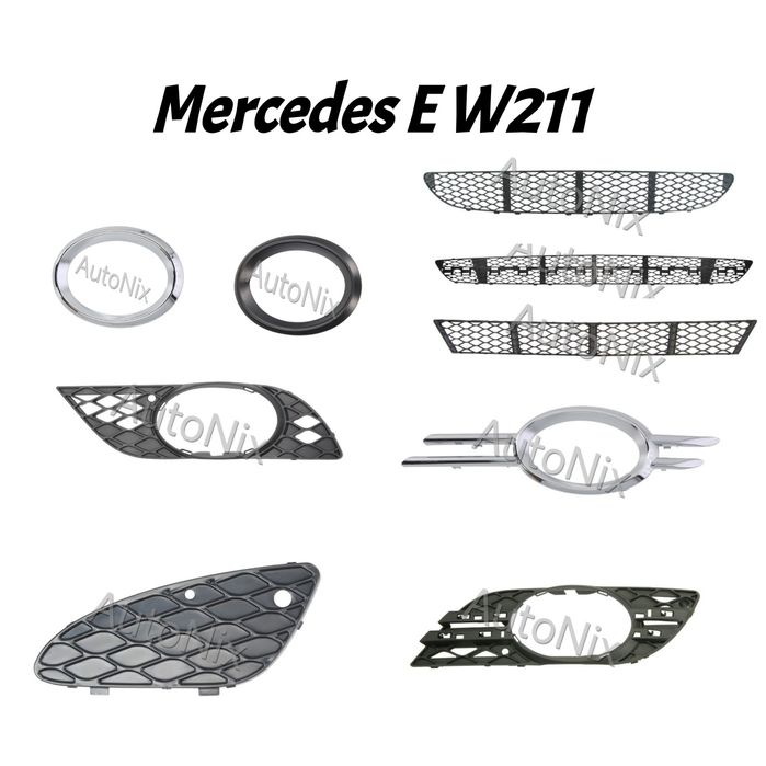 Решетка за броня за Mercedes E W211 решетки мерцедес е класа в211