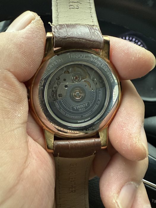 Часы tissot чистый механический в хорошем состояние