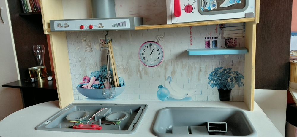 Детска дървена кухня Лидл