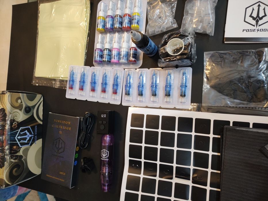 Aparat tatuaje Set complet