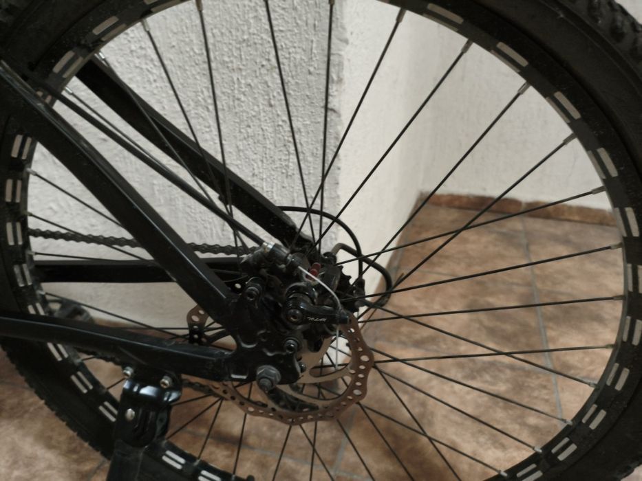 Велосипед MTB TIANG Чёрно-серый