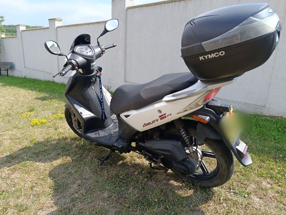 Scuter Kymco Agility City 50 + top case, din Belgia
