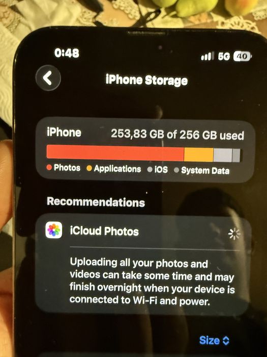 Продавам Iphone 13 pro max, 256GB, Graphite colour.