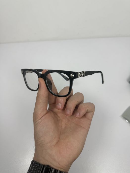 Ochelari Chrome Hearts negrii