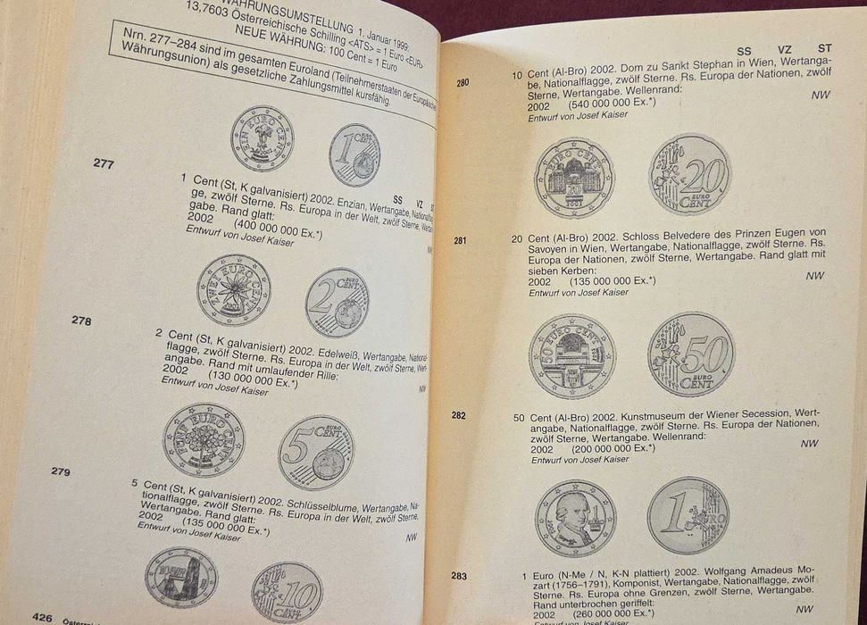 Каталози - европейски монети [5 книги]