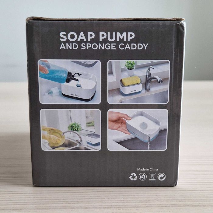 Дозатор за препарат за съдове 2 в 1