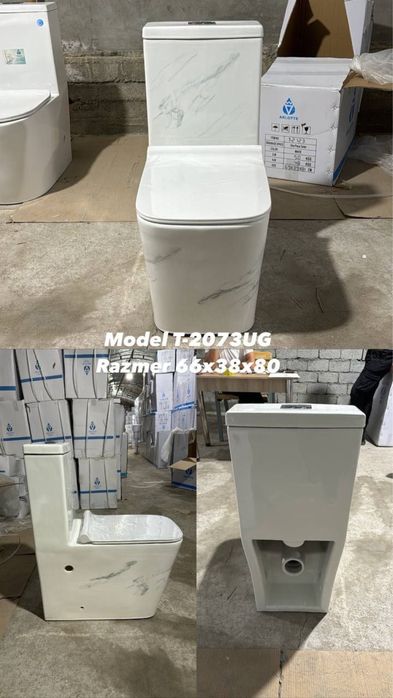 Unitaz, Rakvina, Bide, Chashagen