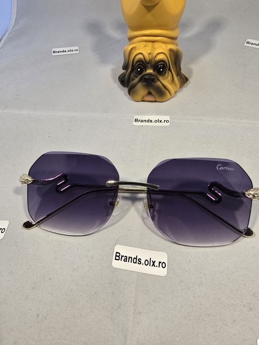 Ochelari de soare Cartier Cobra Purple, made in Italy