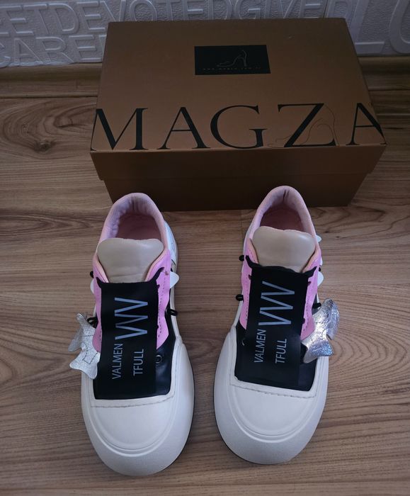 Massimo Zardi дамски маратонки естествена кожа