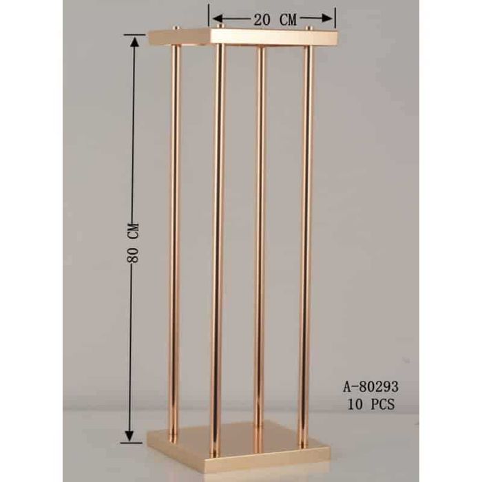 Suport auriu decorativ pentru flori model Nou design modern 80CM