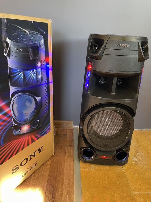SONY MHC V43D парти колона с 2 микрофона