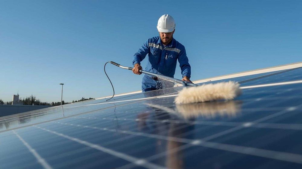 Servicii de Spălare & Curățare Panouri Fotovoltaice