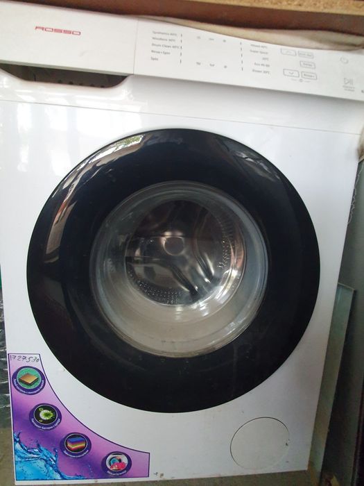 ROSSO Kir yuvish mashinasi yangi Aftamat.   ROSSO  Стиральная машинка