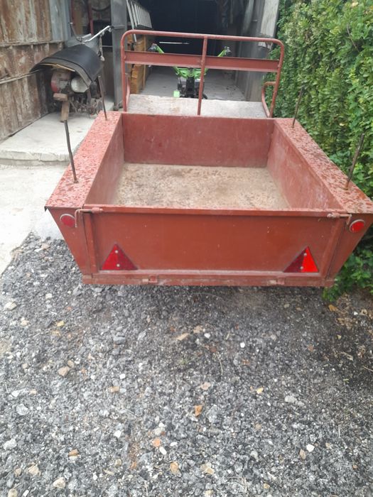 Мотофреза с ремарке