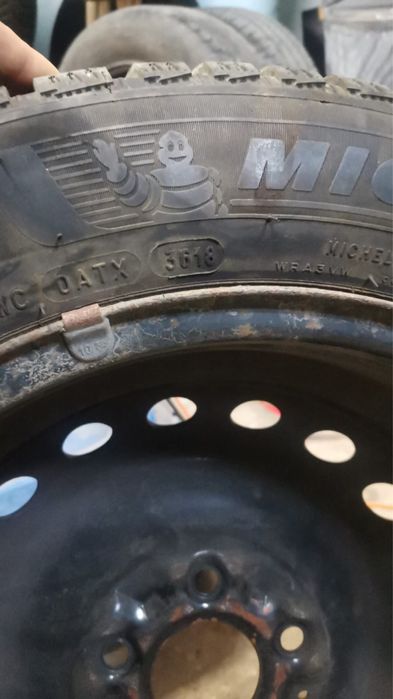 Cauciucuri de iarna Michelin cu jante