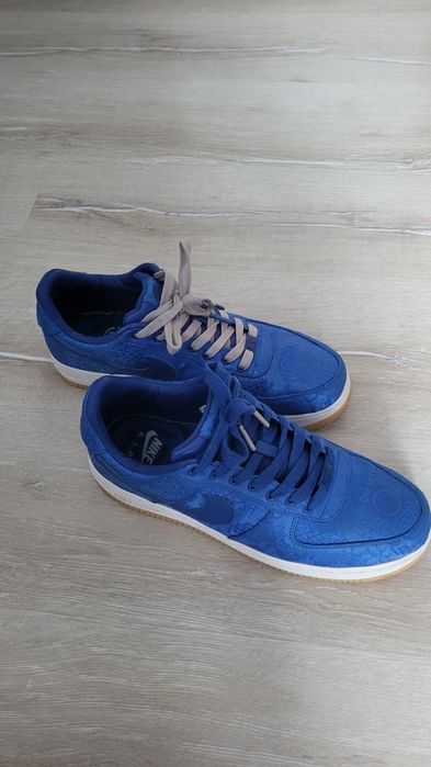 Nike Air Force 1 x Clot Blue Silk