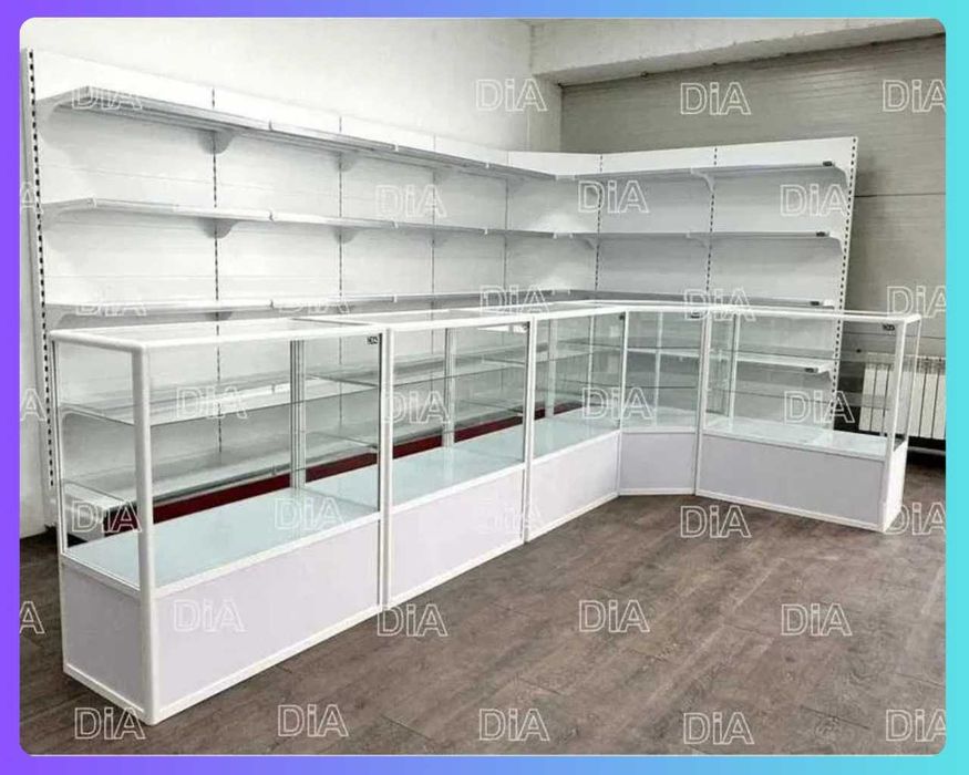 Прилавок витрина для магазина oynali vitrina prilavkalar savdo