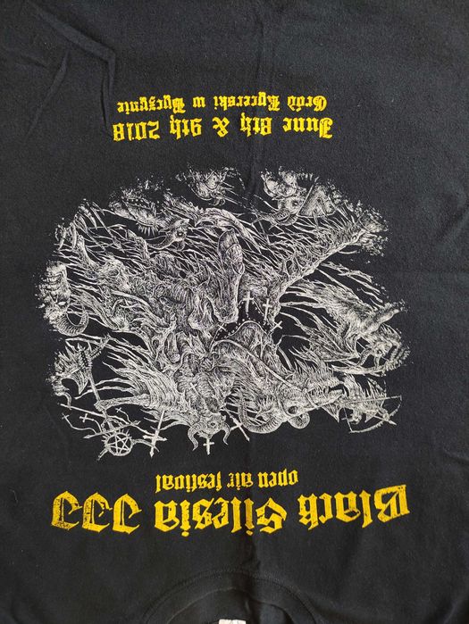 Тениски къс ръкав метъл metal heavy speed death black