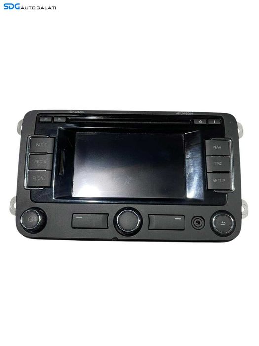 Navigatie Radio CD Player RNS315 RNS 315 Skoda Rapid 2012 - 2023 Cod 5JA035192 [S0124]