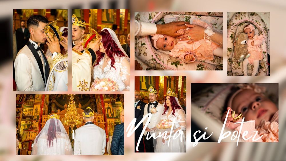 Fotograf/Videograf evenimente, majorat, nunta, botez, cununie