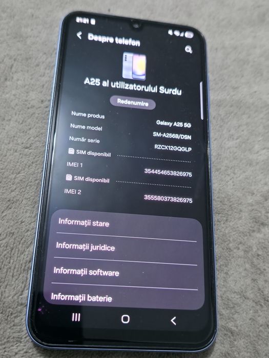 Samsung galaxy A25 5G
