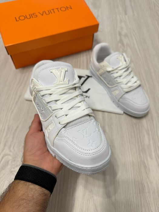 Louis Vuitton Monogram trainers full white PREMIUM