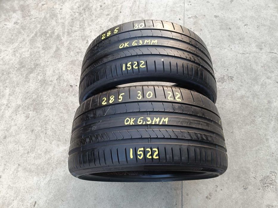 Doua anvelope de vara 285 30 22 pirelli p zero PZ4 pncs dot 2022