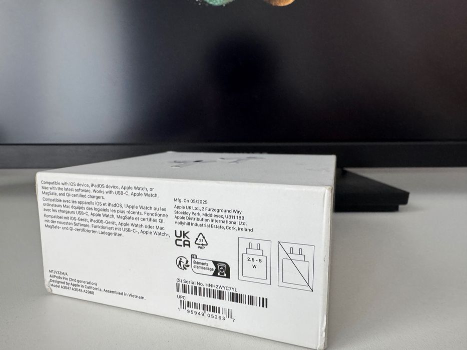 AirPods Pro 2. Sigilate. Originale.