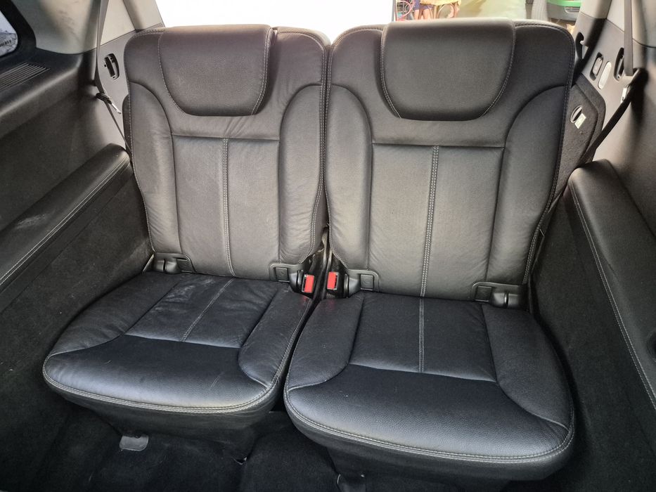 Седалки Мерцедес ГЛ Х164 салон черен кожен Mercedes GL X164 3-ти ред