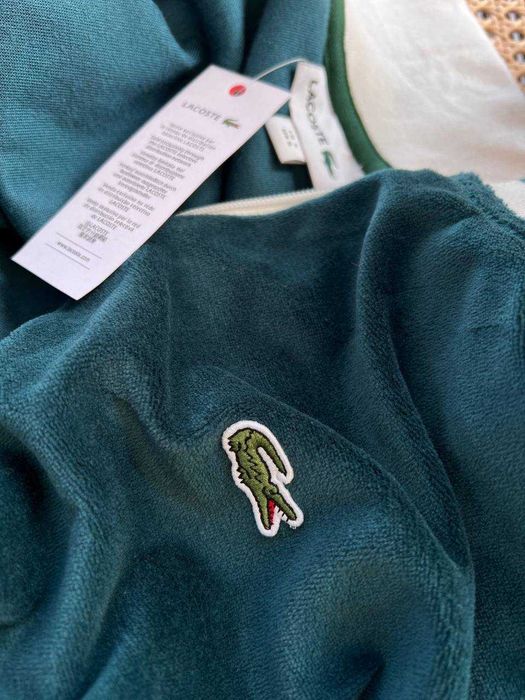 Вельветовая кофта Lacoste