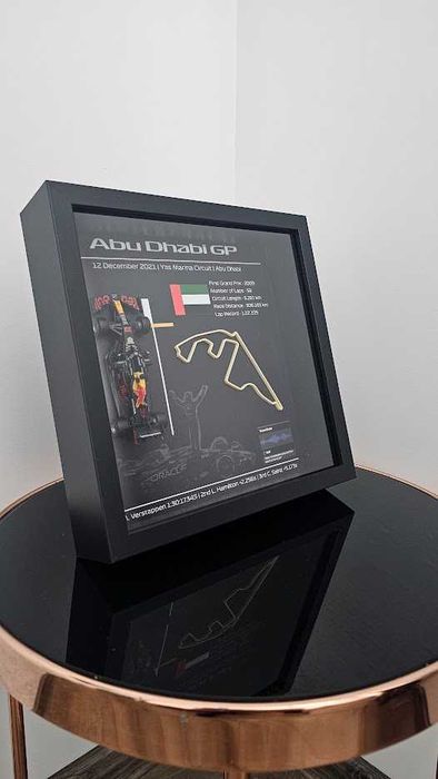 Tablou masina Formula 1 RedBull Racing Model RB16b Bburago