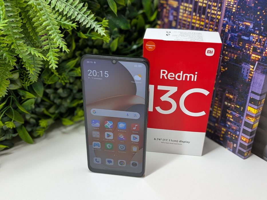 Xiaomi Redmi 13C 128GB Black Гаранция