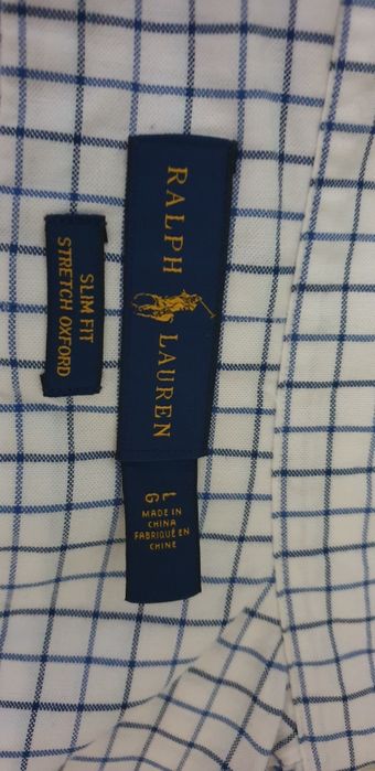POLO Ralph Lauren Cotton S Oxford Stretch / L НОВО ОРИГИНАЛ Мъжка Риза