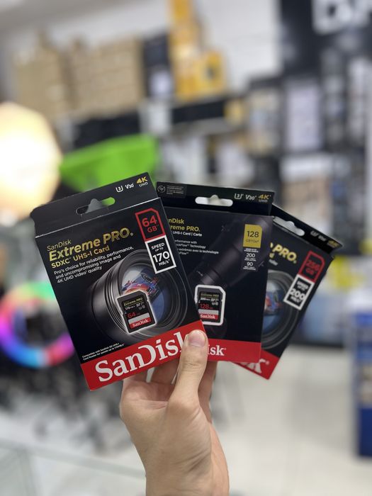 SanDisk Extreme PRO флешка для фотоапарата Sd