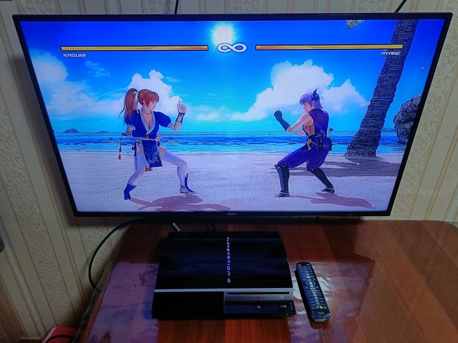 Sony ps3 + 150 игр + телевизор 43"