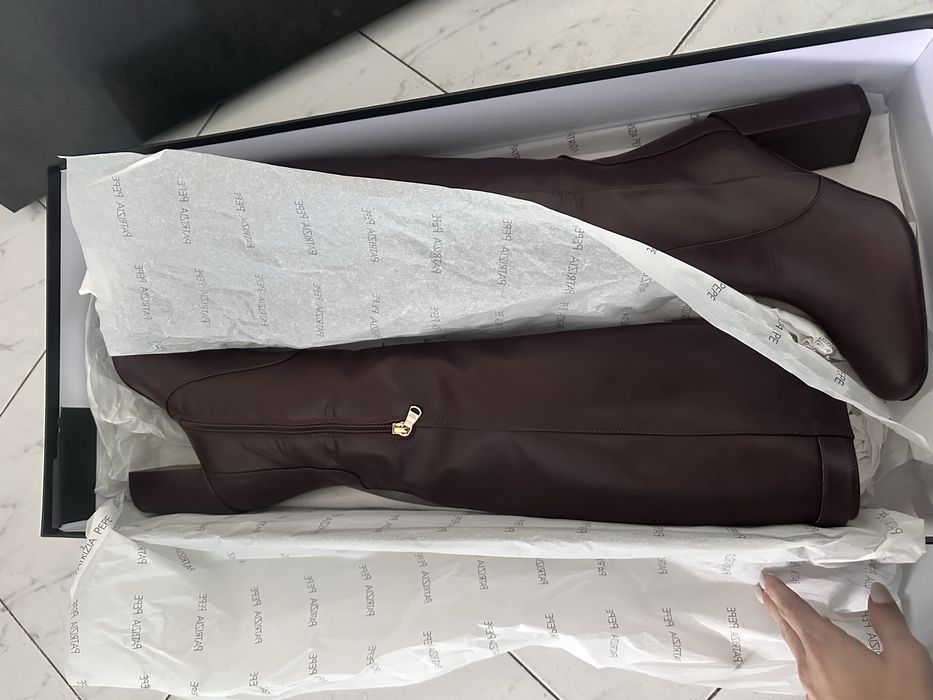 Patrizia pepe ботуш, нов, естествена кожа