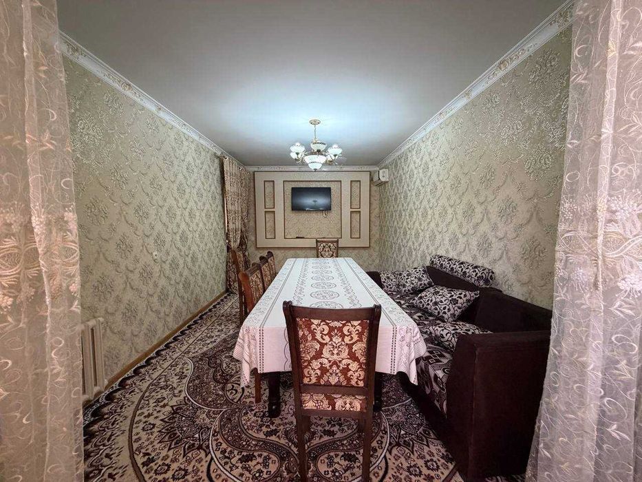 Продаётся 3х комн квартира на 1 этаже Ор-р Исмоил Гулрух 7 гузал