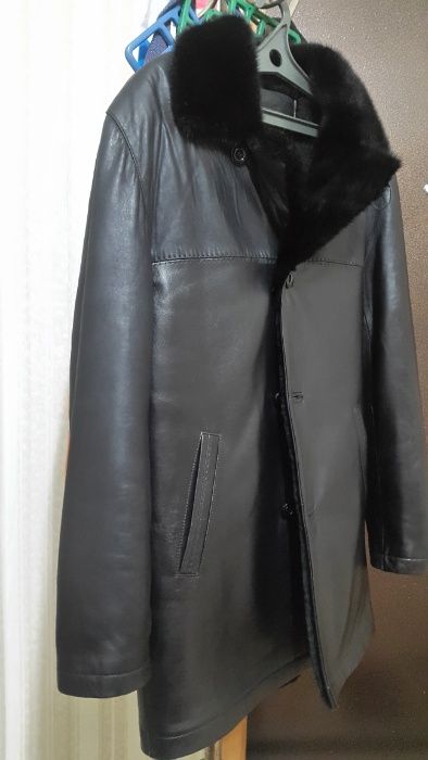 Продам Кожаная дубленка