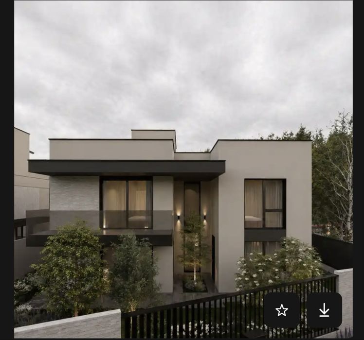 Casa individuala premium cu terasa rooftop  panoramica