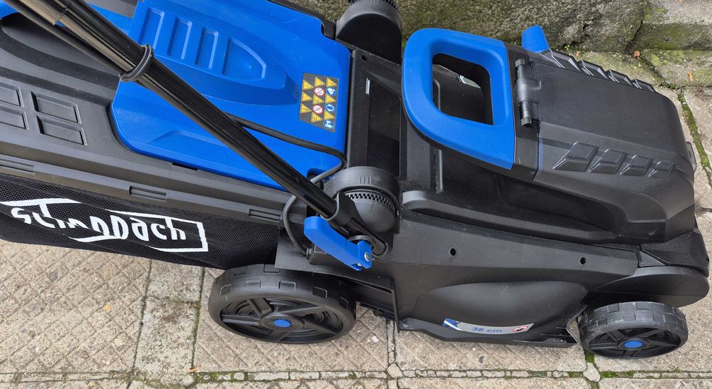 Акумулаторната косачка 380mm Scheppach IXES 20V BC-MP380-X